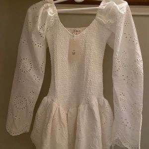 White dress